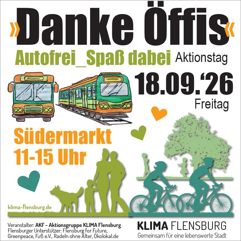 Danke Öffis! Autoifrei und Spass dabei. Aktionstag am 18.09. Südermarkt 11-15 Uhr